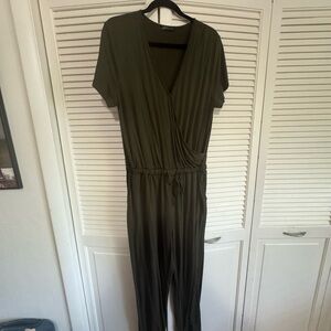 Olive Green Jumpsuit